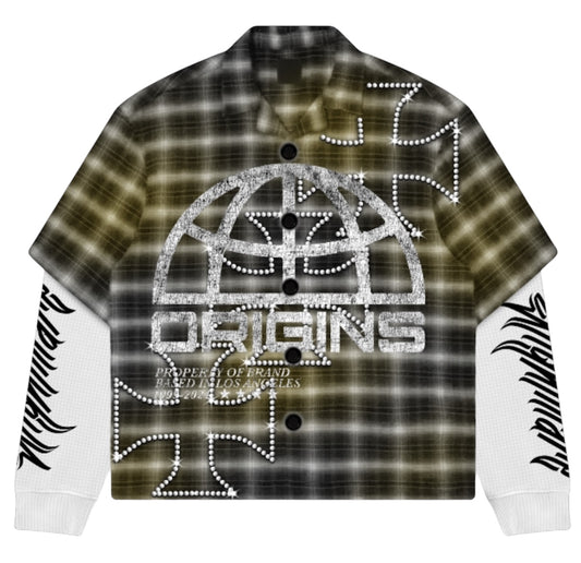 Yellow Double Layer Flannel